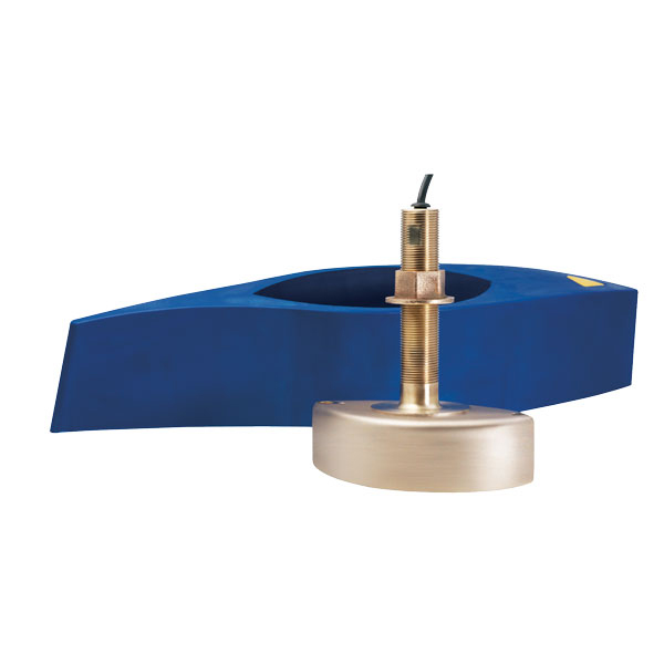 Raymarine B258 1000W Depth & Temp Bronze Through Hull Transducer including Fairing Block · E66082