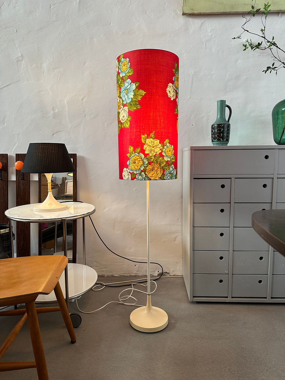 Midcentury schemerlamp € 225