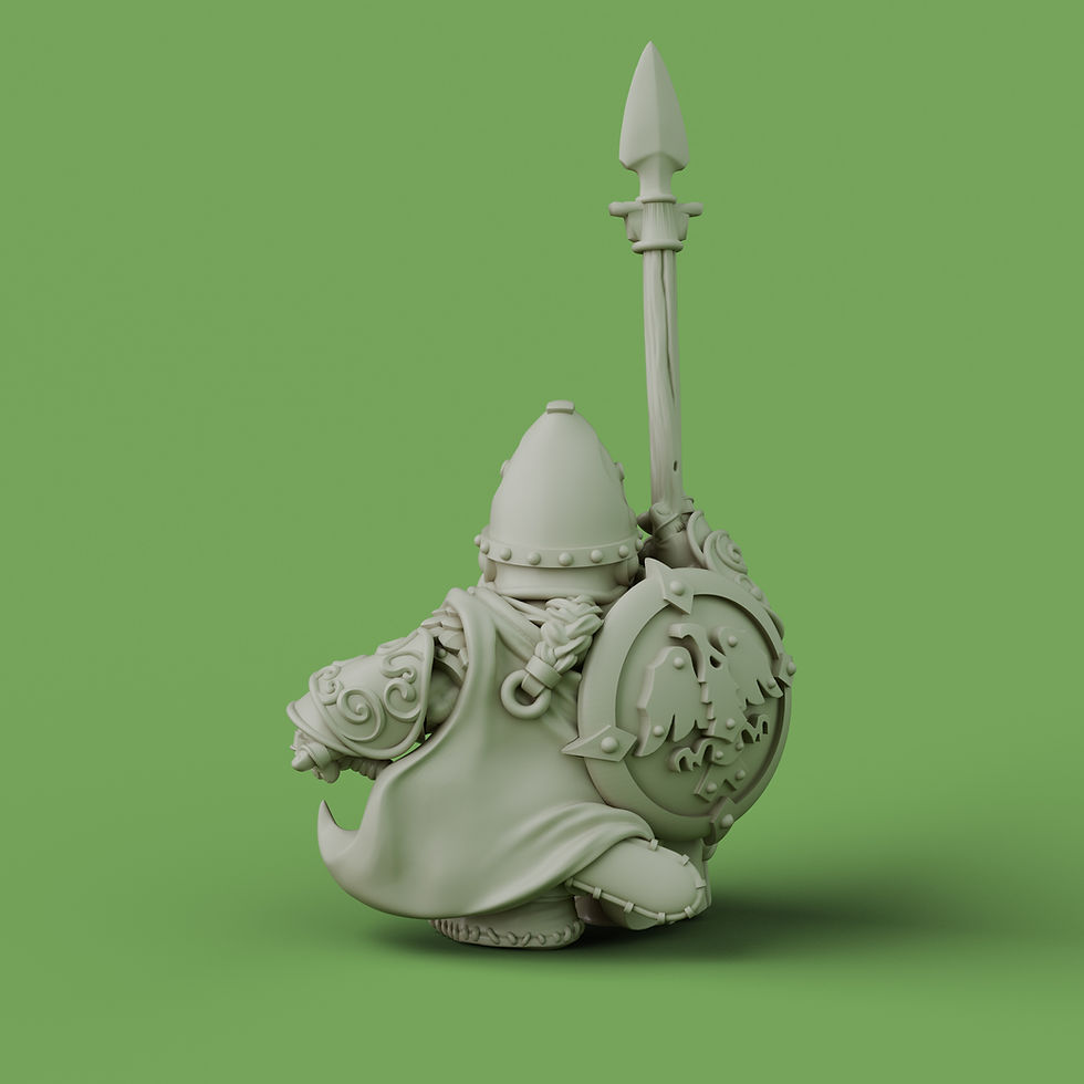 Ori Grimgaze, digital sculpt