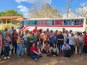 Alunos da UNABEM visitam a 54ª Feira de Artesanato de Carmo do Rio Claro