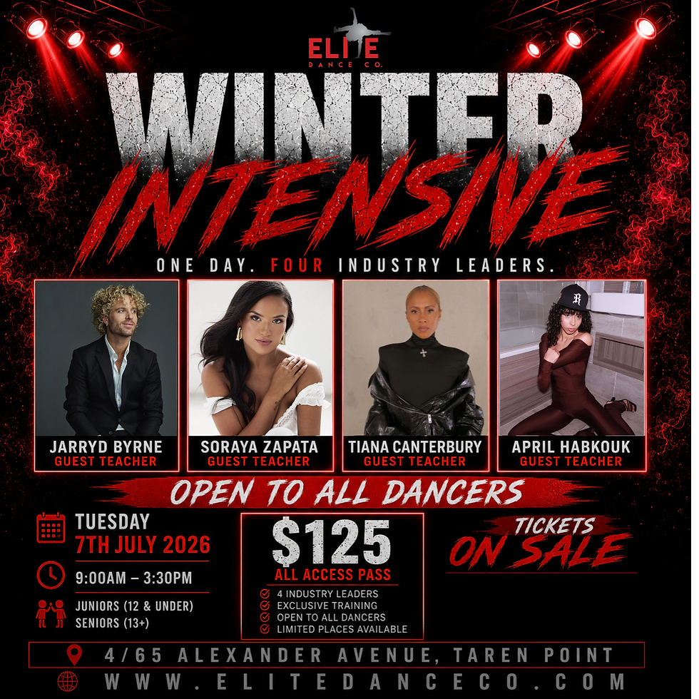 ELITE DANCE CO - WINTER INTENSIVE