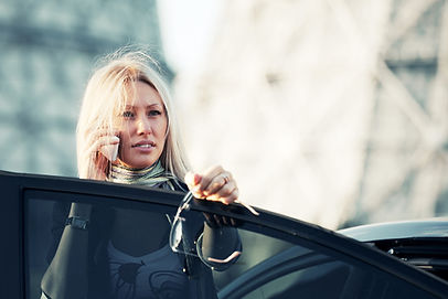 Mujer en el teléfono