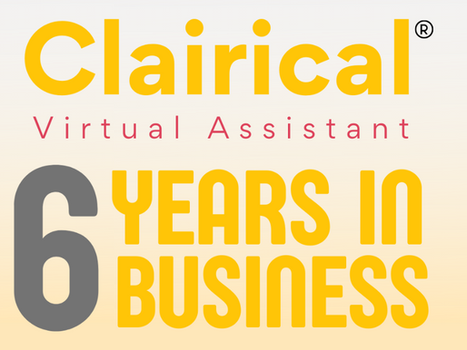 Clairical: 6 Years in Business