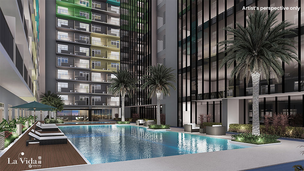 La Vida Swimming Pool Night Mode