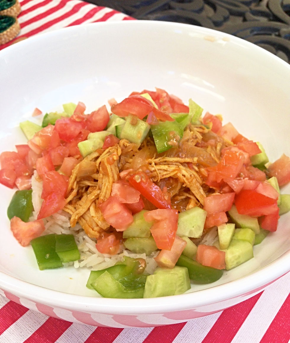 Shredded Chicken Curry
