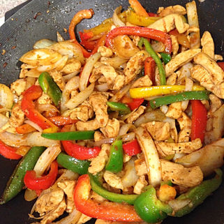 SPICY CHICKEN FAJITAS