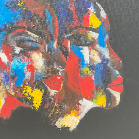 Acrylic on Canvas, 2018
40x40cm