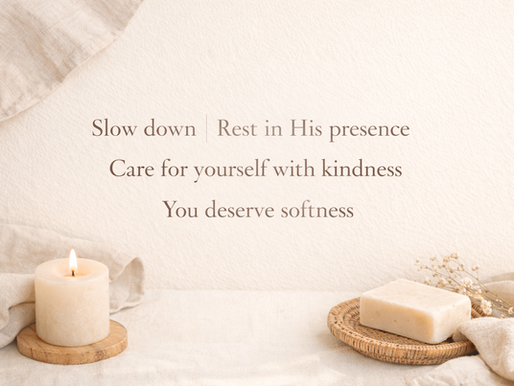 Self-Care is a Faith- Filled Act of Love