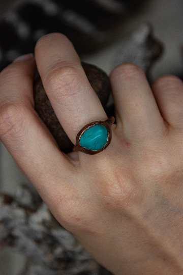 Miniaturbild: Türkis - Ring #15