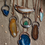Miniaturbild: Achat Scheibe - Kette