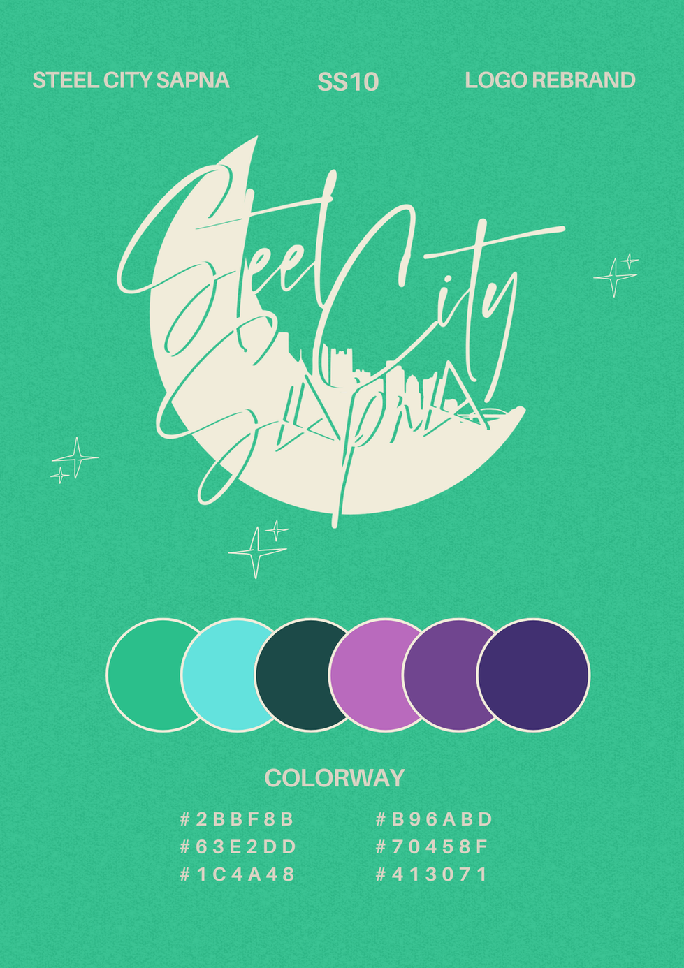 Steel City Sapna Logo Rebrand