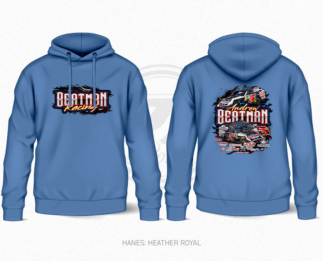 2026 Andrew Beatman Hoodie – Heather Royal