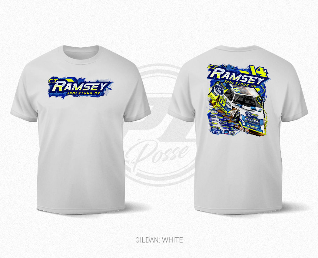 2026 CJ Ramsey T-Shirt – White