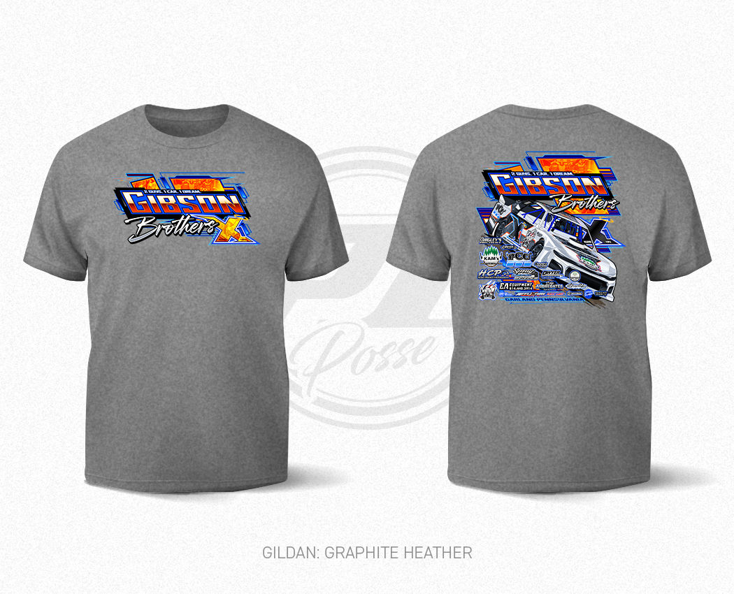 2026 Gibson Brothers T-Shirt – Graphite Heather