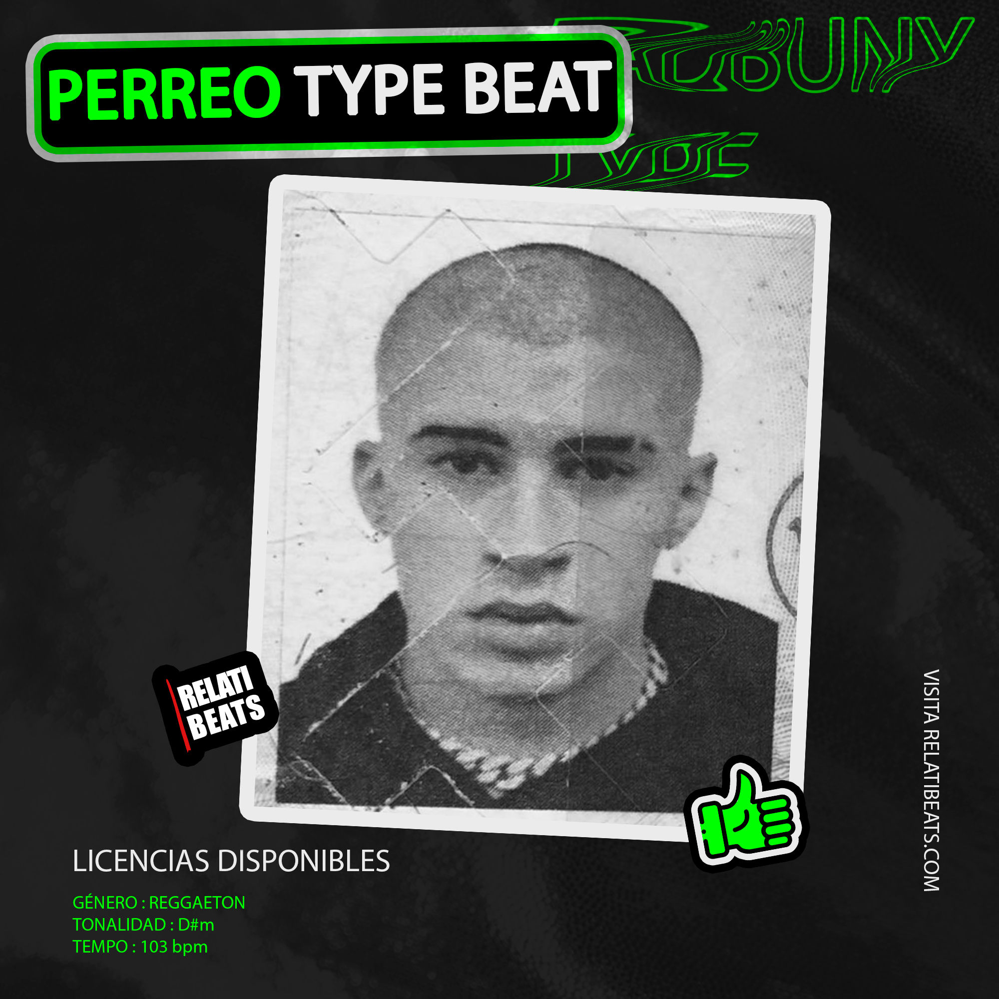 Bad Bunny Type Beat - "PERREITO" | Reggaetón Type Beat 2021