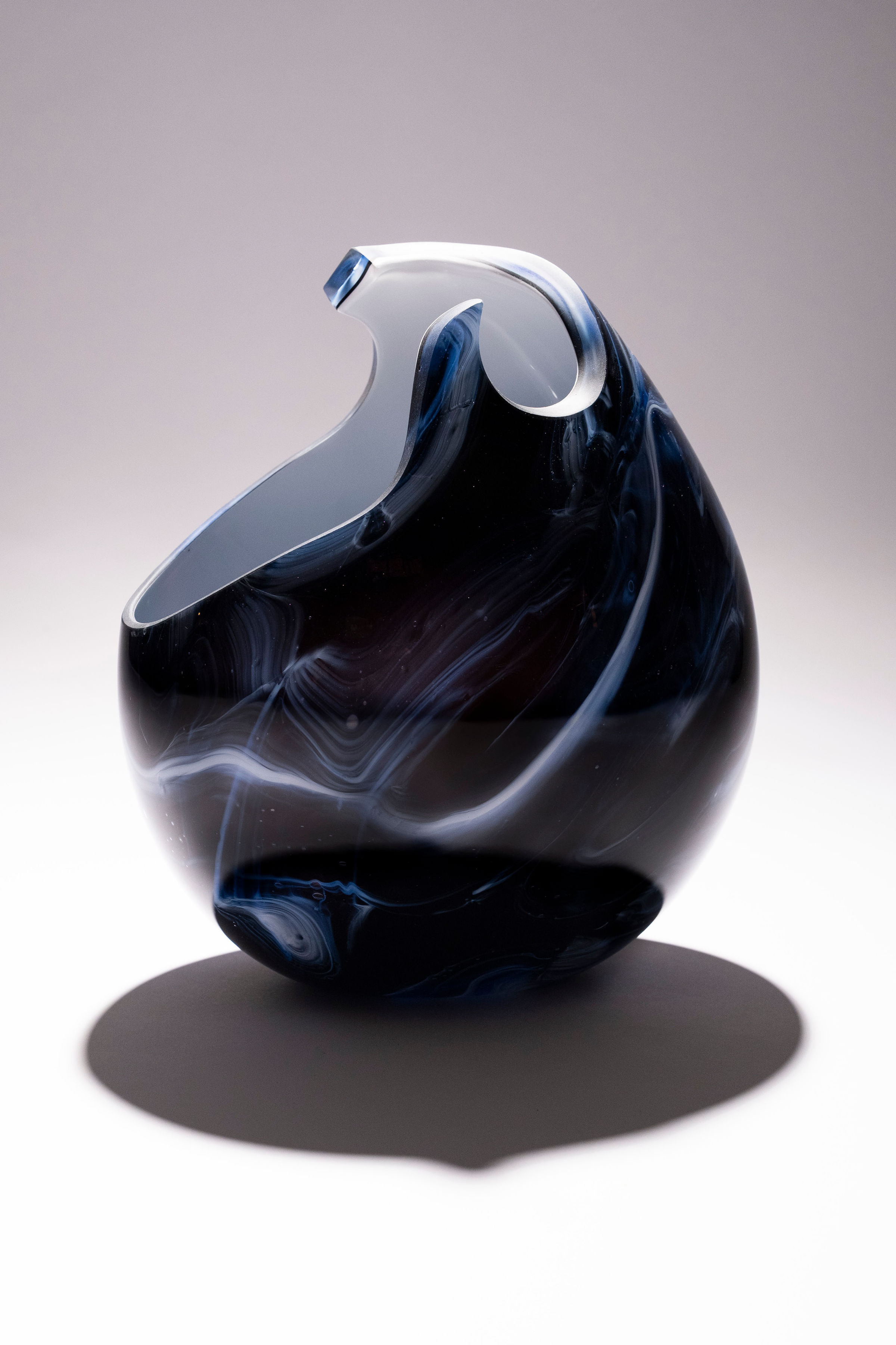 Smoke & Mirrors #33 Handblown Vase by Drew Raskin