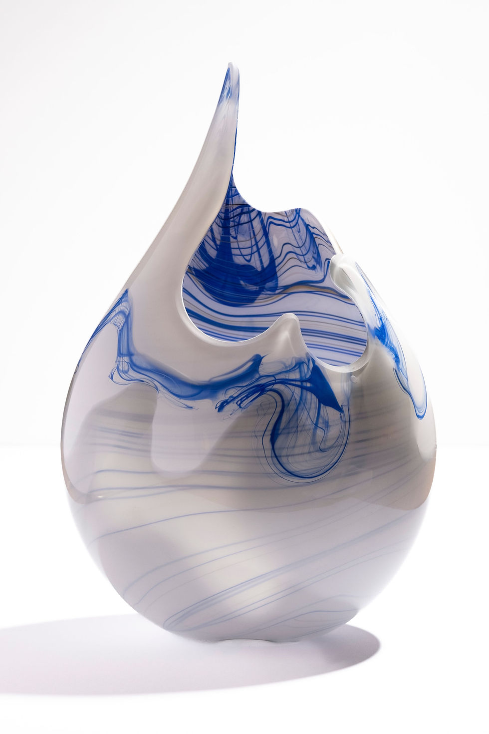 The Inside Matters #15 Handblown Vase by Drew Raskin