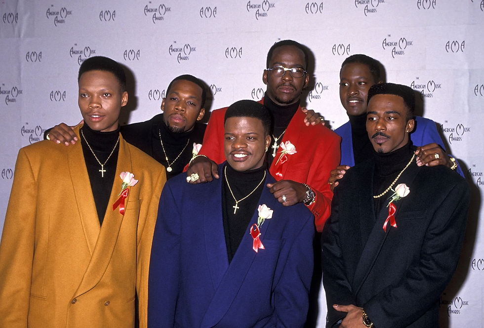 1. MOST SUCCESSFUL BLACK BOY BANDS: (NEW EDITION)