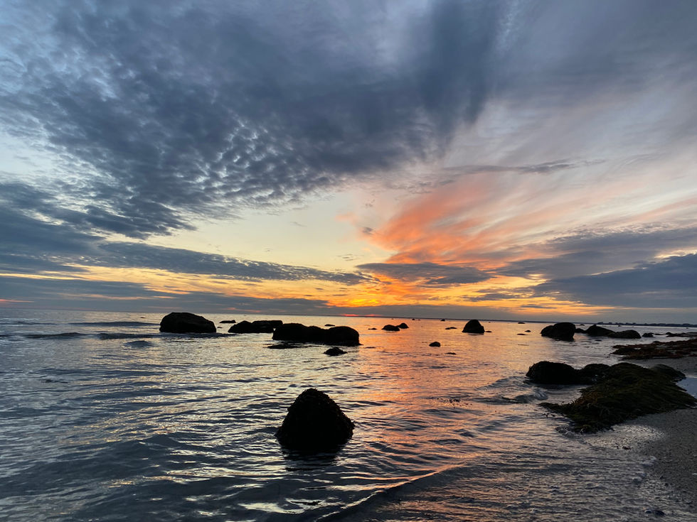 West Island beach