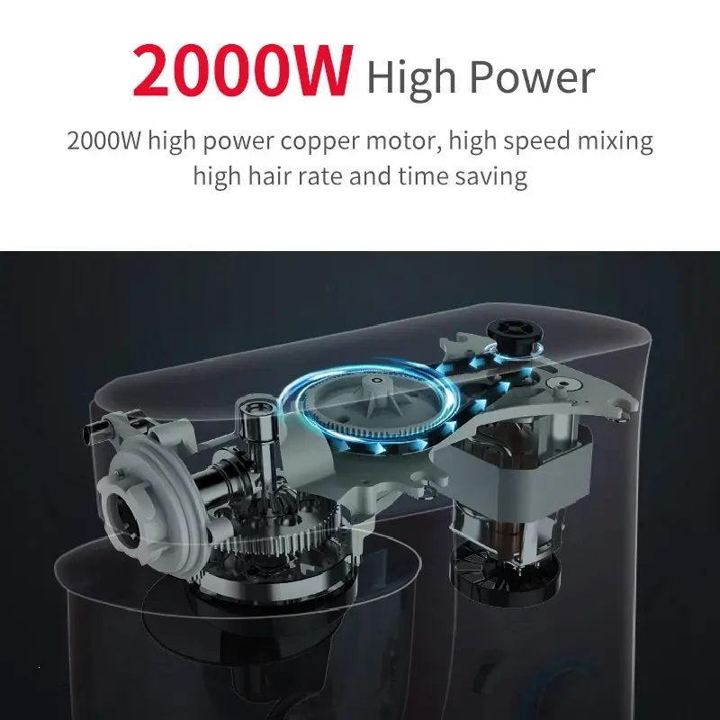 Thumbnail: SOKANY 623E Kneading Machine LCD Digital Hands-Free Baking Efficiency.