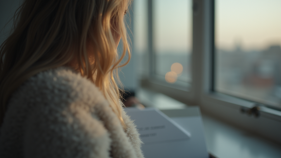 Close-up van een notitieboek met aantekeningen over stressmanagement