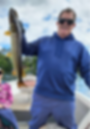 man holding fish