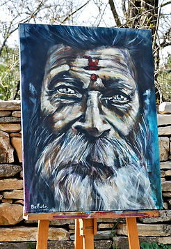 Tableau sur mesure - Bellule Art - Sadhu