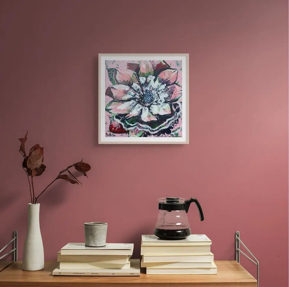 Miniature : Tirage d'art sur papier fine art format S du tableau original "SF6" par Bellule Art