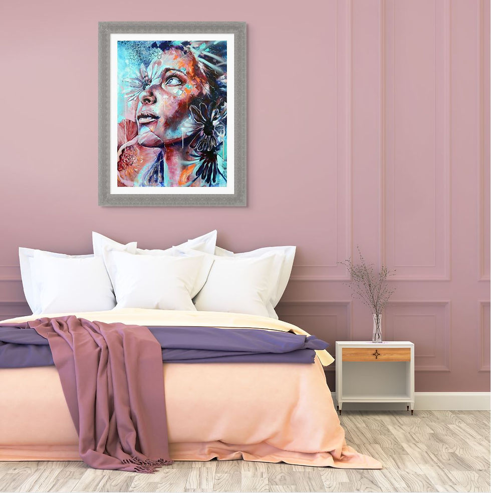 Miniature : Tirage d'art sur papier fine art taille XL - Bellule Art - Promesse