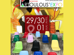 Exposition Bellule Art au salon d'art contemporain Artoulous'Expo