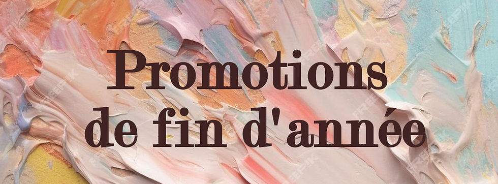 Promotions de fin d'année sur les tableaux originaux et les tirages d'art en édition limitée