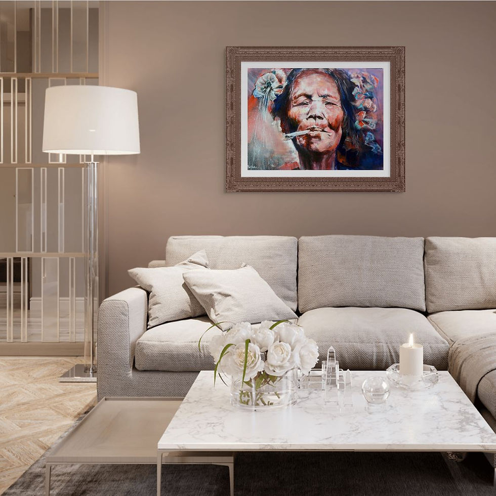 Miniature : Tirage d'art sur papier fine art taille XL - Bellule Art - Mentawaï woman