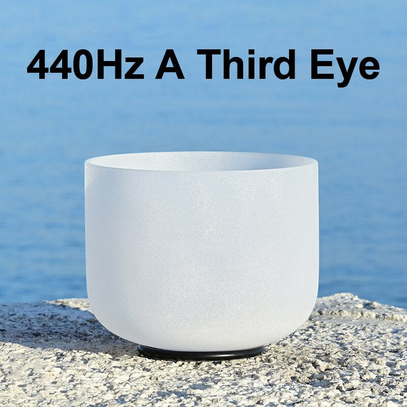 Thumbnail: Crystal Singing Bowl Chakra 8 inch C D E F G A B Note (Free Mallet and O-ring)