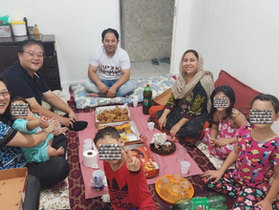 Nossos fundadores com a família