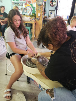 Giving a hands on lesson