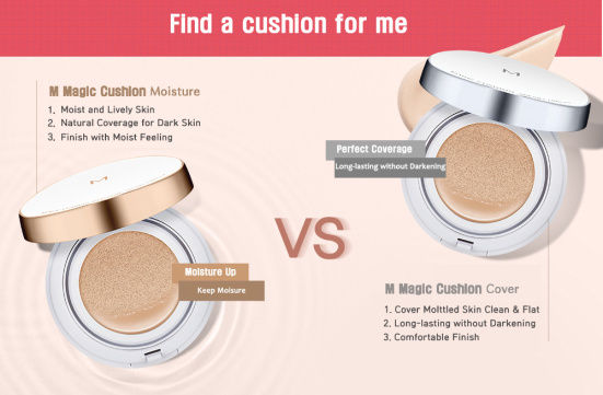 Thumbnail: [Misha]  M MAGIC CUSHION MOISTURE SPF50+ PA+++  15g*2 #21