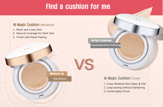 Thumbnail: [Misha]  M MAGIC CUSHION MOISTURE SPF50+ PA+++  15g*2 #23