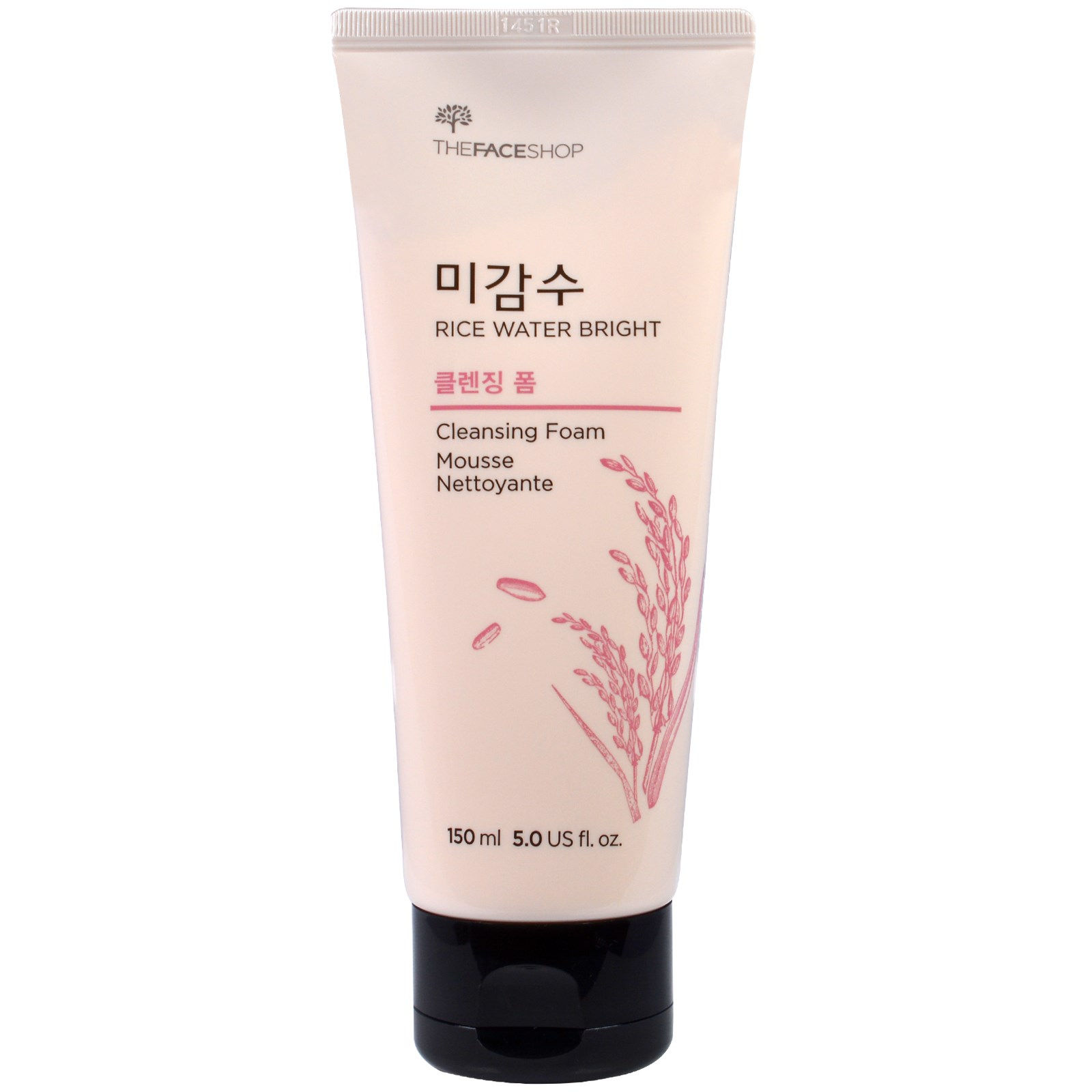 [[The Face shop] RICE WATER BRIGHT CLEANSING FOAM
