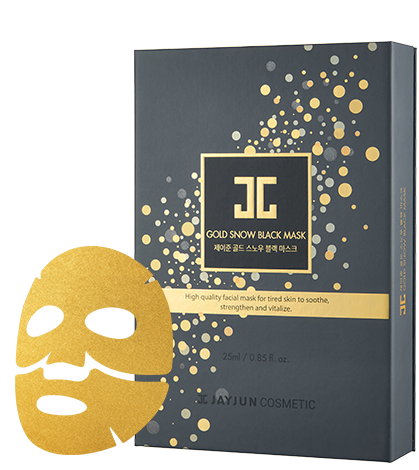 [JAYJUN] GOLD SNOW BLACK MASK 5 sheets+ 5 serums