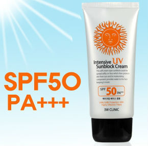Thumbnail: [3W Clinic] INTENSIVE UV SUNBLOCK CREAM