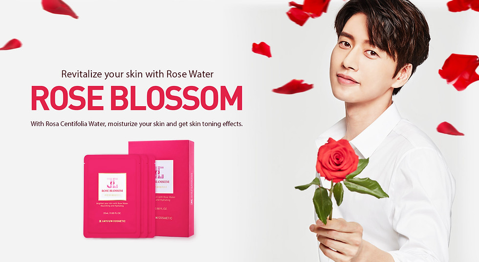 Thumbnail: [JAYJUN] ROSE BLOSSOM MASK 10 sheets