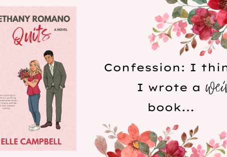 Confession: I think I wrote a weird book...