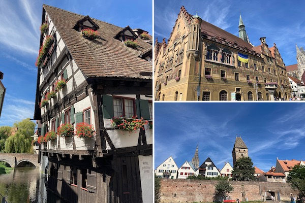 Schiefes Haus, Rathaus, Metzgertrum
