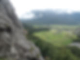 Sport Climbing in the Tyrol around Innsbruck, Austria, where the views of the Alps were spectacular