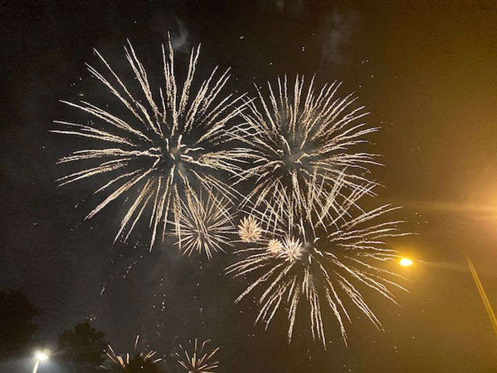 Feu d'artifice à Strasbourg 2022