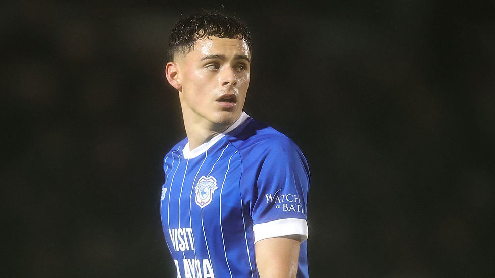 Alex Robertson in action.