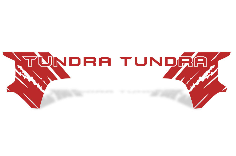 Toyota Tundra Rear Truck Bed Splash Decal Sticker 165