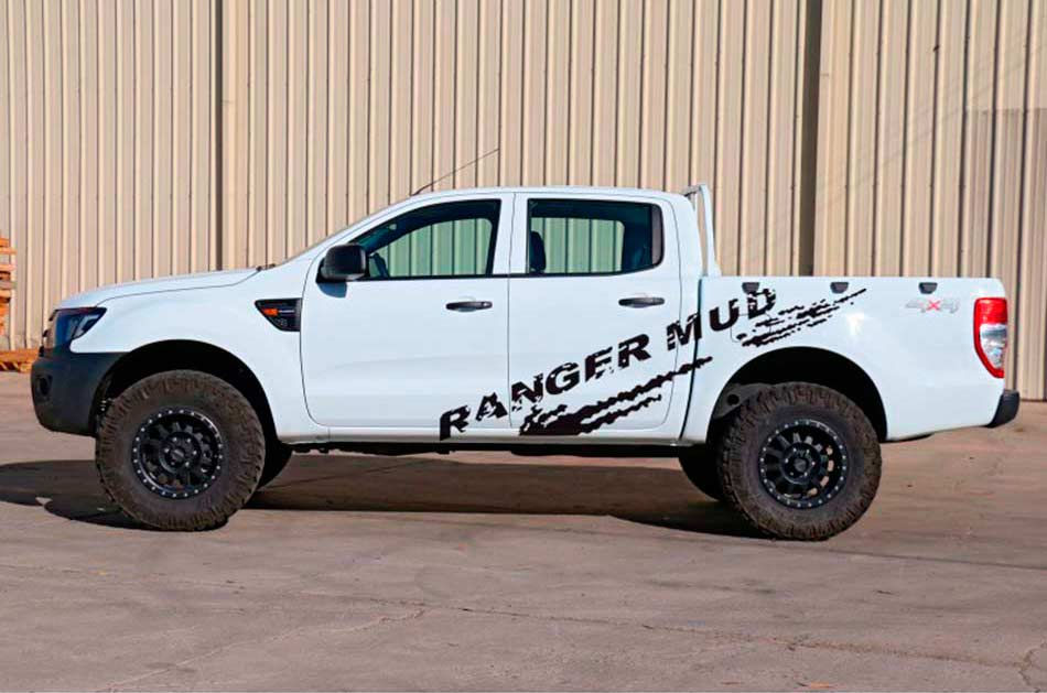 Ford Ranger Mud Splash Decal Sticker 135