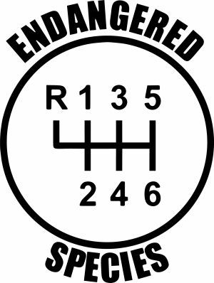 ENDANGERED SPECIES MANUAL Decal Sticker 11