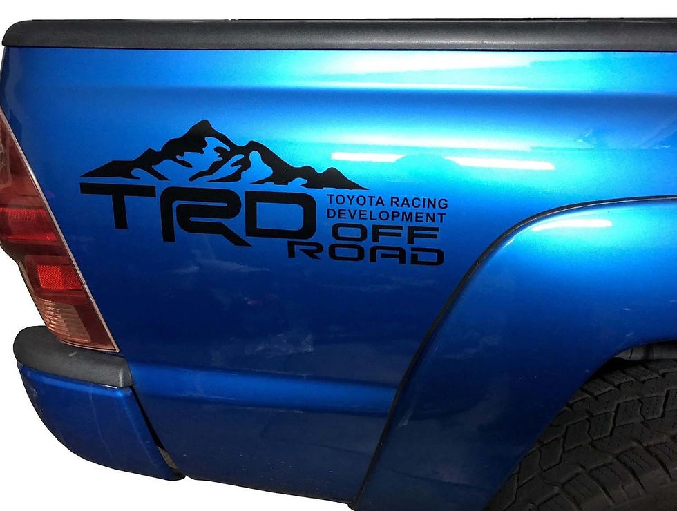 Thumbnail: TRD Toyota Racing Development Vinyl Decal Sticker 12